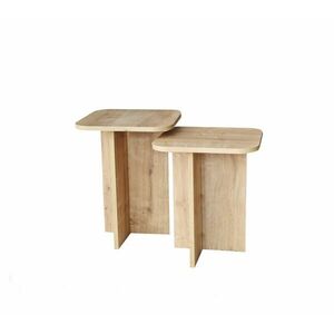Hanah Home Kisasztal szett Oak Blues Set - Sapphire Oak kép