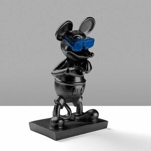 Aberto Design Dekoratív tárgy Fekete Kék Souris-4 kép