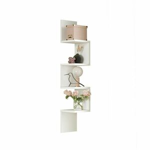 Hanah Home Wall Shelf White Wl9-W kép