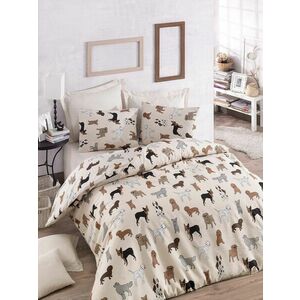L'essentiel Maison Double Quilt Cover Set Cream Beige Brown... kép