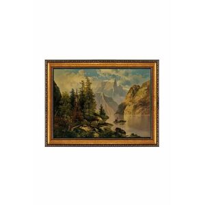 Wallity Decorative Framed Canvas Painting Multicolor ATCRCVCNVSMD... kép