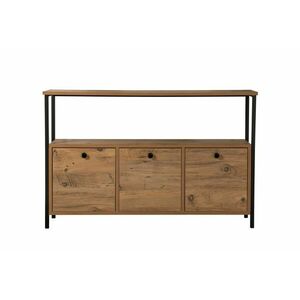 Hanah Home Konzol Atlantic Fenyő Fekete Solace - Atlantic Fenyő, Fekete kép