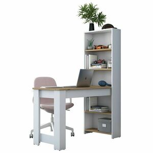 Hanah Home Íróasztal Fehér/Dió HA106 - 2493 kép
