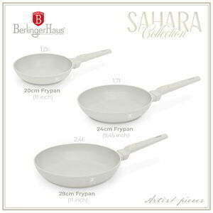 Berlinger Haus BH/8078A 3 részes Serpenyő készlet 20 / 24 / 28 cm... kép