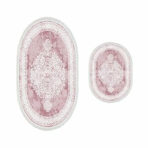 L'essentiel Maison Bathmat Set (2 Pieces) Powder 410602 - O... kép