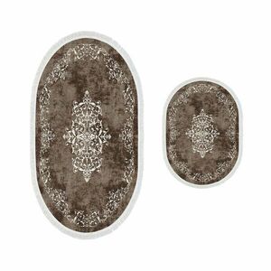 L'essentiel Maison Bathmat Set (2 Pieces) Brown 410616 - O - Brown kép