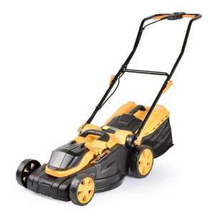 Riwall PRO RALM 3820 - akkus fűnyíró 20V s szénkefe nélküli motor... kép