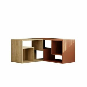 Hanah Home TV Stand Sapphire Oak Cinnamon Glis - Sapphire Oak, Cinnamon kép