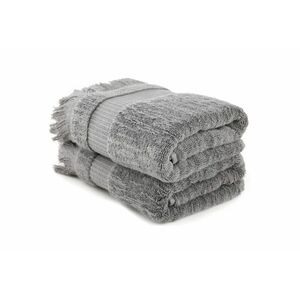 L'essentiel Maison Bath Towel Set (2 Pieces) Dark Grey Zeus... kép