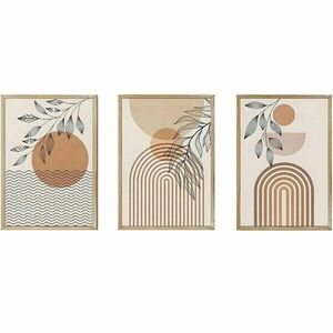 Wallity Decorative Framed MDF Painting (3 Pieces) Multicolor Artsycllct6 kép