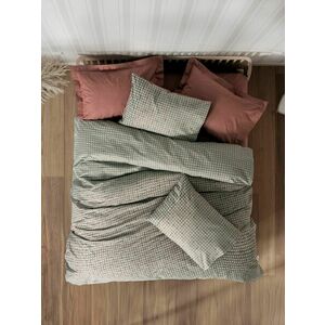 L'essentiel Maison Ranforce Double Quilt Cover Set Tile Red... kép