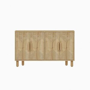Hanah Home Console Saphire Oak Roger - Saphire Oak kép