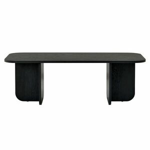 Hanah Home Coffee Table Wood Black Akira - Wood Black kép