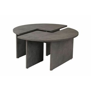 Hanah Home Dohányzóasztal Concrete Grey Moira - Betonszürke kép