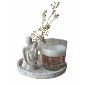 Aberto Design Gyertyakészlet (4 darabos) Fehér Glamour Gyertya 31ST kép