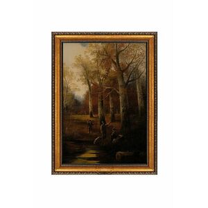 Wallity Decorative Framed Canvas Painting Multicolor ATCRCVCNVSMD... kép