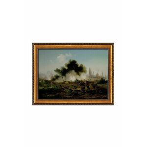 Wallity Decorative Framed Canvas Painting Multicolor ATCRCVCNVSMD... kép