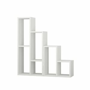 Hanah Home Bookshelf White Sule - White kép
