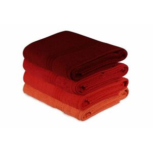 L'essentiel Maison Bath Towel Set (4 Pieces) Pale Orange Ora... kép