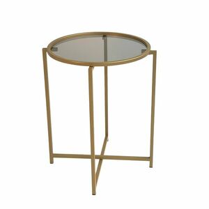 Hanah Home Coffee Table Gold Fume S407U - Gold kép