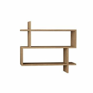 Hanah Home Fali polc Oak Paralel - Tölgy kép
