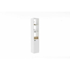 Hanah Home Bathroom Cabinet White Trend - White kép