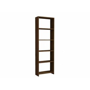 Hanah Home Bookshelf Walnut New - Walnut kép