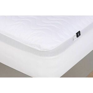 L'essentiel Maison Double Bed Protector White Quilted Alez (... kép