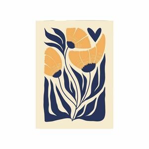 Wallity Decorative Framed MDF Painting Multicolor Mp-00103 - 50 x 70 kép