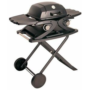 Riwall RGG 20 Compact SET gázüzemű mobil grillsütő 4, 2 kW, 2 gázé... kép