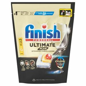 Finish Powerball Ultimate Plus All in 1 Lemon Mosogatógép kapszula 72db kép