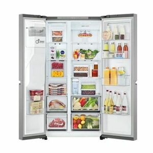 LG InstaView GSJC41PYPE kétajtós mélyhűtős hűtőszekrény Szabadoná... kép