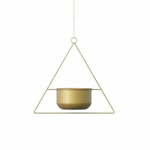 Aberto Design Decorative Pot Gold Harpusta - Gold kép