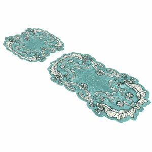 L'essentiel Maison Bathmat Set (2 Pieces) Turquoise 21014915Tr kép