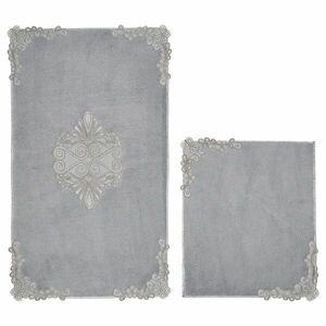L'essentiel Maison Bathmat Set (2 Pieces) Grey Cot-Klzt5-34 kép