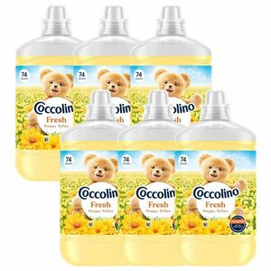 Coccolino Fresh Happy Yellow Öblítő 444 mosás 6x1702ml kép