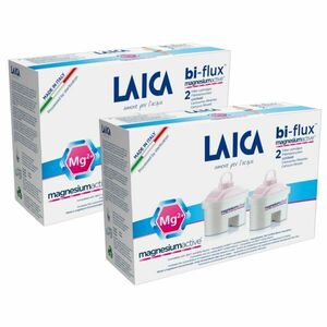 Laica Bi-Flux Magnesiumactive 2x2 db-os vízszűrőbetét szett kép