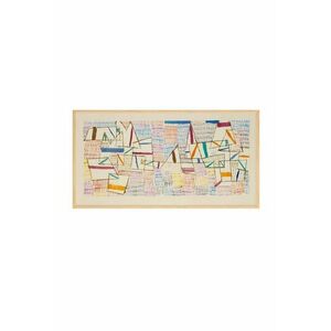 Wallity Decorative Framed MDF Painting Multicolor Artsmdfyty3-3370 kép
