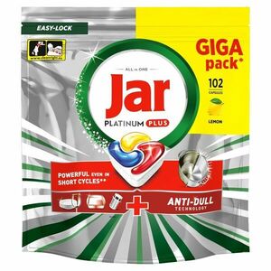 Jar Platinum Plus Lemon All In One Mosogatókapszula 102 mosás kép
