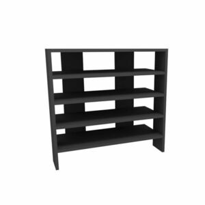 Hanah Home Shoe Cabinet Anthracite Sargel - Anthracite kép
