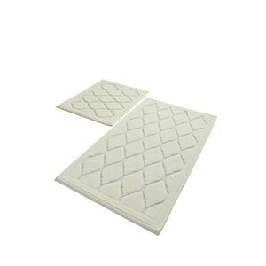 L'essentiel Maison Bathmat Set (2 Pieces) Ecru Dante - Ecru kép