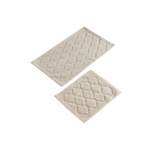 L'essentiel Maison Bathmat Set (2 Pieces) Beige Dante - Beige kép
