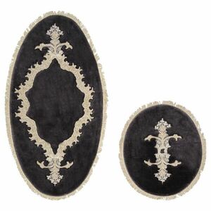 L'essentiel Maison Bathmat Set (2 Pieces) Anthracite Alne4655 kép