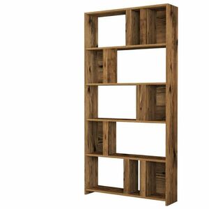 Hanah Home Bookshelf Walnut Lima - Walnut kép