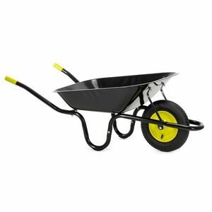 Springos kerti talicska 65l - Fekete kép