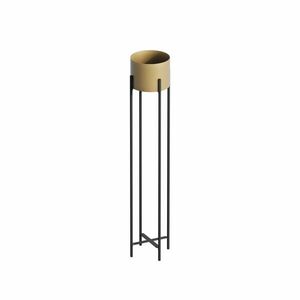 Aberto Design Dekoratív virágcserép Fekete GED-024-A kép