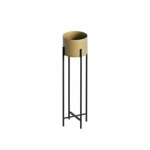 Aberto Design Decorative Pot Black Gold GED-025-A kép