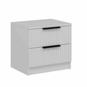 Hanah Home Éjjeliszekrény Fehér Kale Plus - 7910 kép