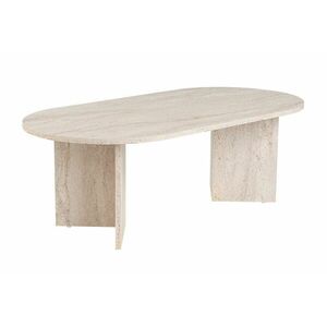 Hanah Home Coffee Table Travertine Sable - Travertine kép