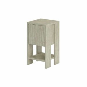 Hanah Home Nightstand Travertine Ema - Travertine kép